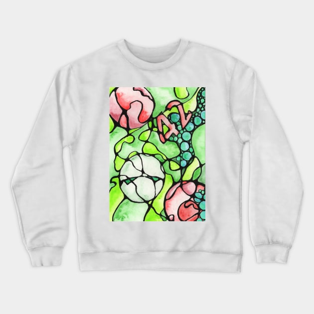 Abstract Marvin Crewneck Sweatshirt by AlstonArt